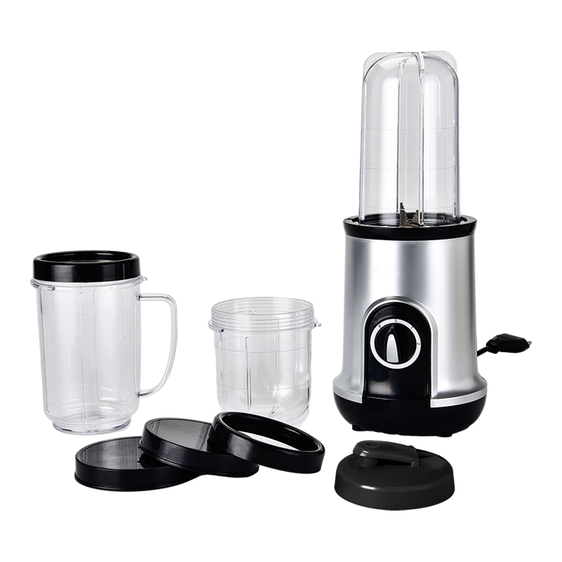 Itim na mini blender na may 1.0L/0.75L blender jar